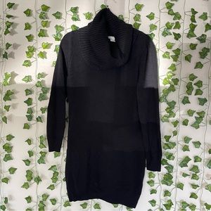 Black Turtle Neck Dress
